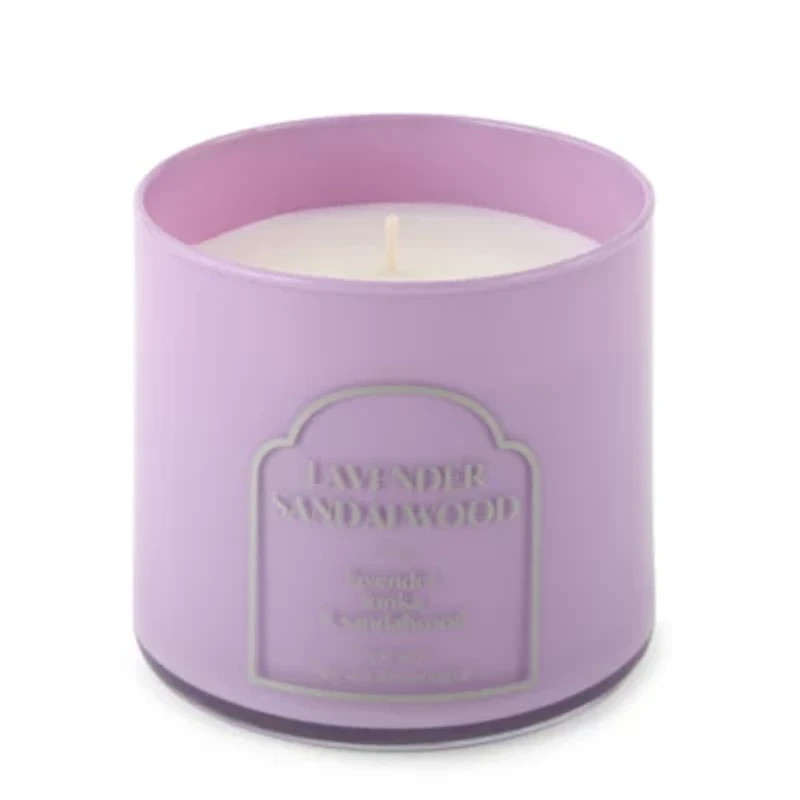 Distant Lands 14oz Lavender Sandalwood 3-Wick Scented Jar Candle