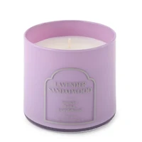 Distant Lands 14oz Lavender Sandalwood 3-Wick Scented Jar Candle