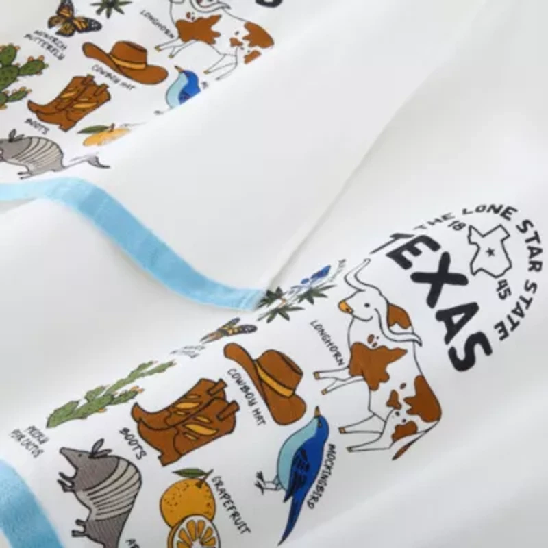 Homewear Texas State Icons 2-pc. Kitchen Towel Set