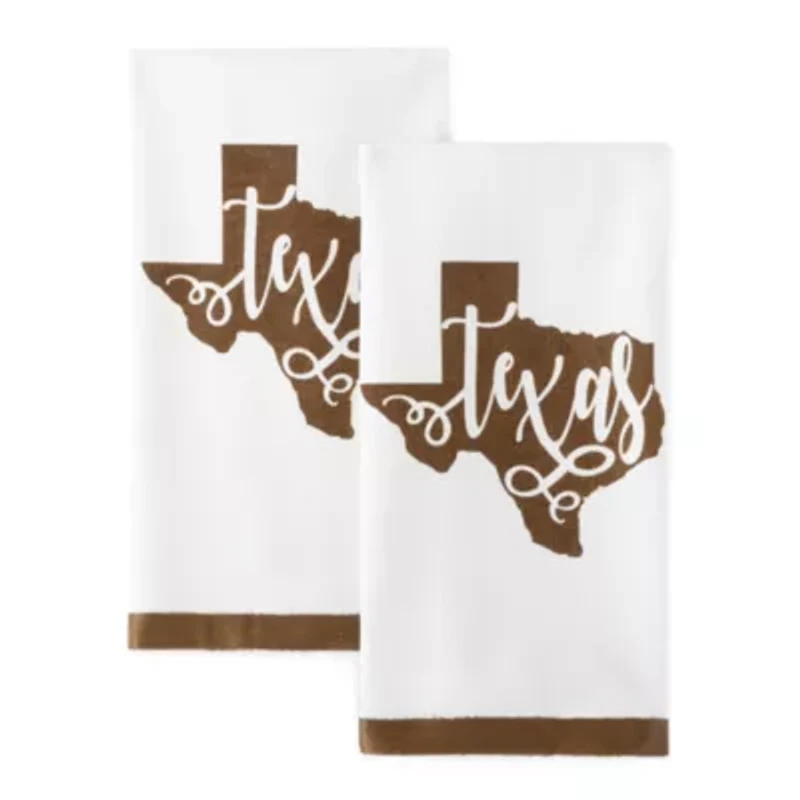 Homewear Texas State Love 2-pc. Kitchen Towel Set
