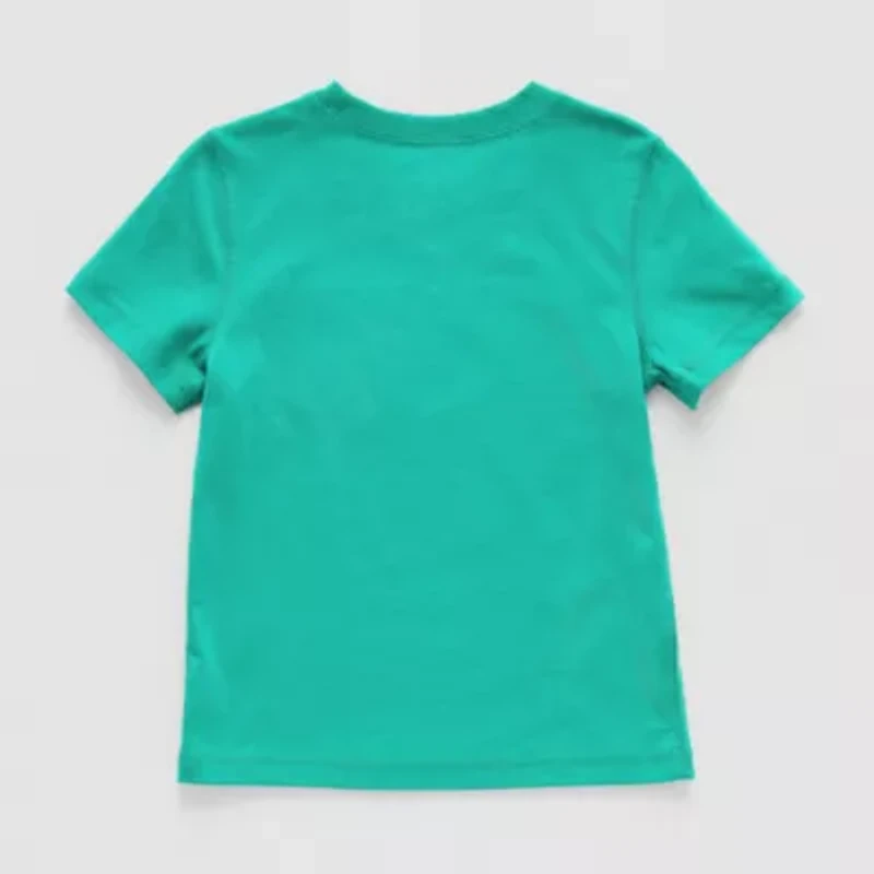 Okie Dokie Toddler & Little Boys Crew Neck Short Sleeve T-Shirt