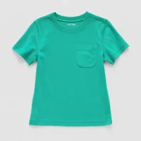 Okie Dokie Toddler & Little Boys Crew Neck Short Sleeve T-Shirt