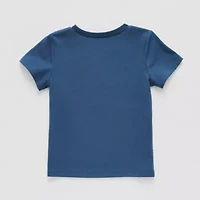 Okie Dokie Toddler & Little Girls Round Neck Short Sleeve Graphic T-Shirt