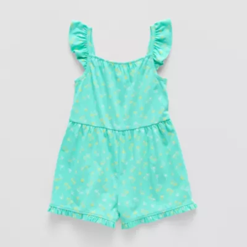 Thereabouts Little Girls Sleeveless Romper