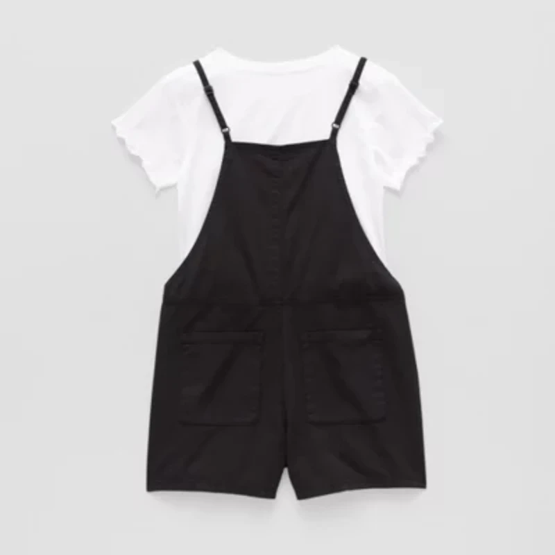 Thereabouts Little & Big Kid Girls 2-pc. Shortall Set