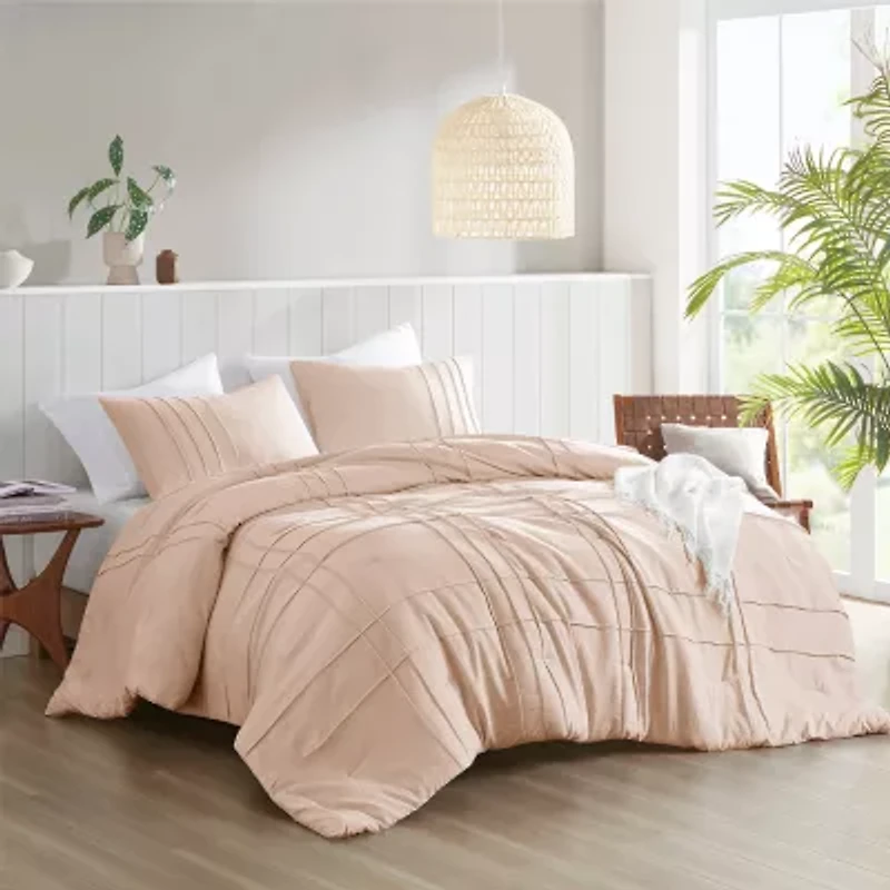 510 Design Porter Soft Wash Pleated Midweight Comforter Set