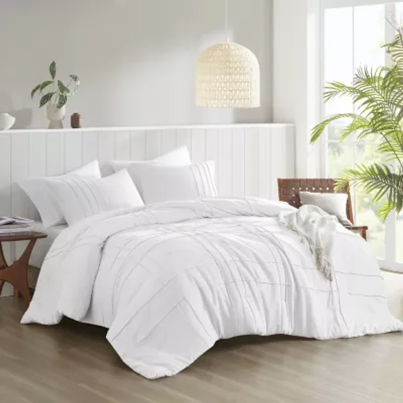 510 Design Porter Soft Wash Pleated Midweight Comforter Set