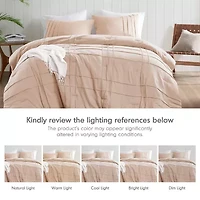 510 Design Porter Soft Wash Pleated Midweight Comforter Set