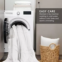 510 Design Porter Soft Wash Pleated Midweight Comforter Set