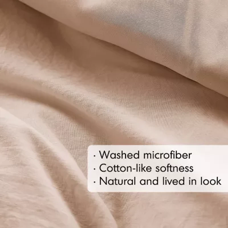 510 Design Porter Soft Wash Pleated Midweight Comforter Set