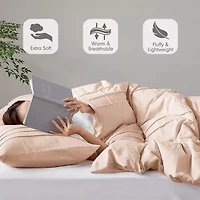 510 Design Porter Soft Wash Pleated Midweight Comforter Set