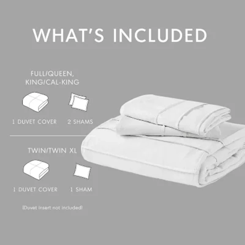 510 Design Porter Soft Wash Pleated Duvet Cover Set