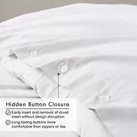 510 Design Porter Soft Wash Pleated Duvet Cover Set