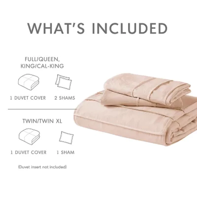 510 Design Porter Soft Wash Pleated Duvet Cover Set