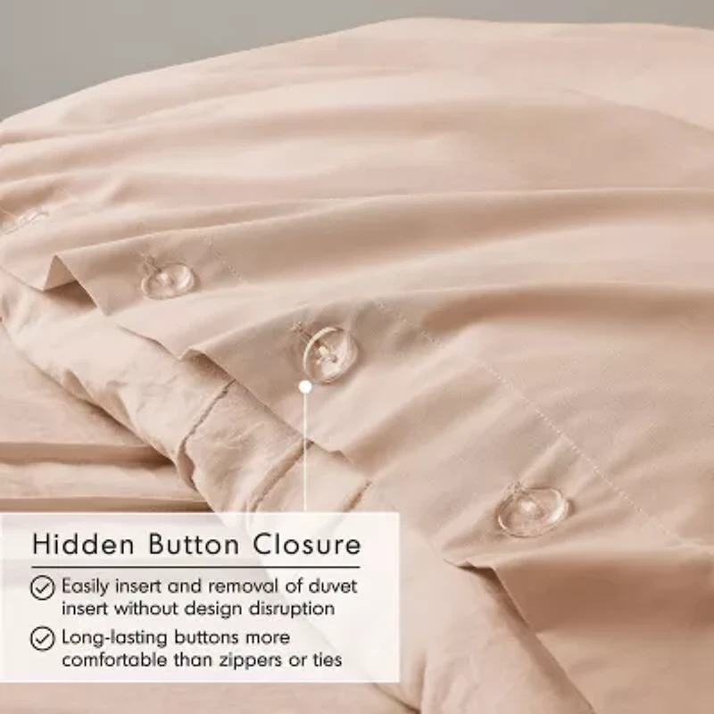 510 Design Porter Soft Wash Pleated Duvet Cover Set