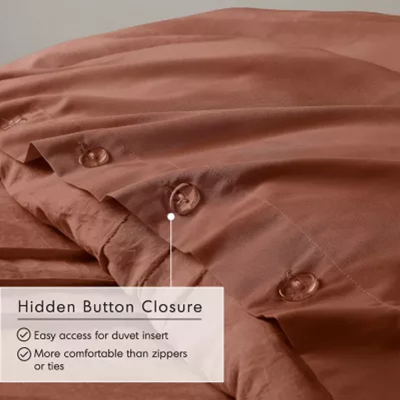 510 Design Porter Soft Wash Pleated Duvet Cover Set