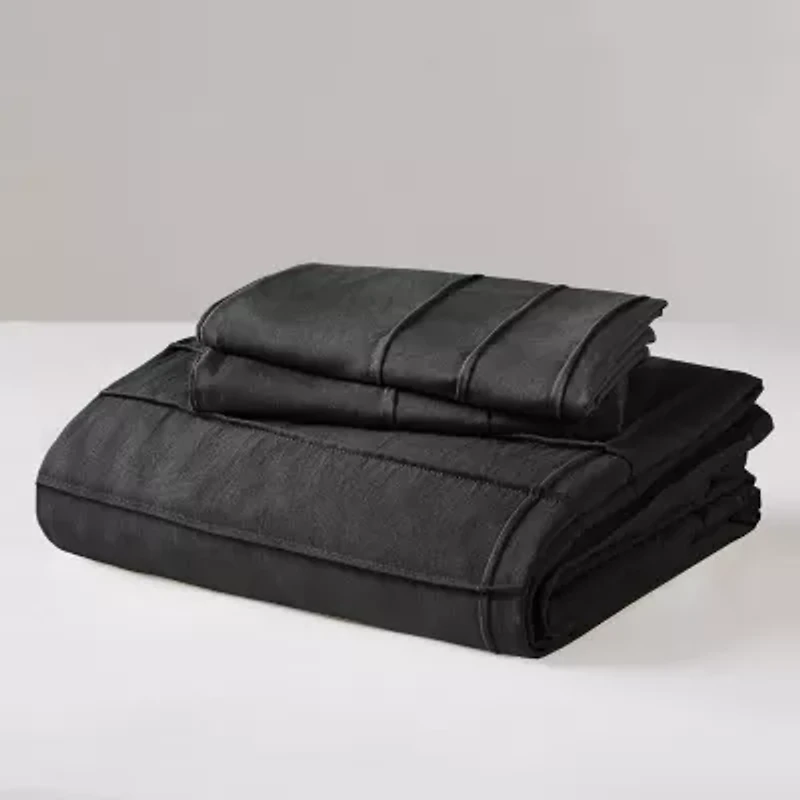 510 Design Porter Soft Wash Pleated Duvet Cover Set