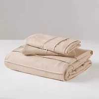510 Design Porter Soft Wash Pleated Duvet Cover Set