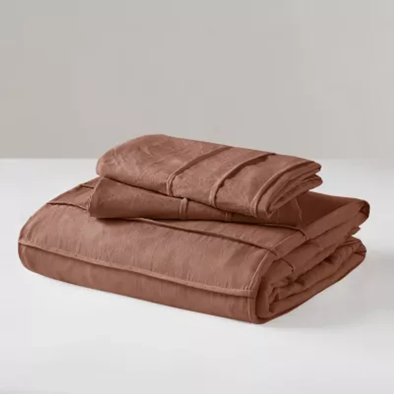 510 Design Porter Soft Wash Pleated Duvet Cover Set