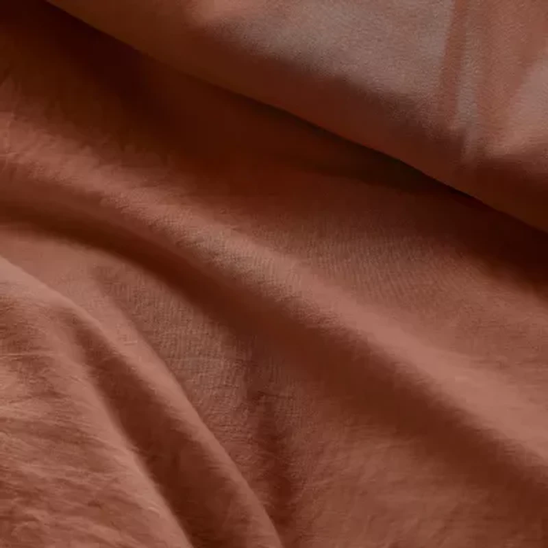 510 Design Porter Soft Wash Pleated Duvet Cover Set