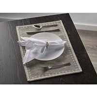 Lr Home Sarah Damask 4 Pack Placemat