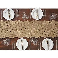 LR Home Isla Circles Table Runner