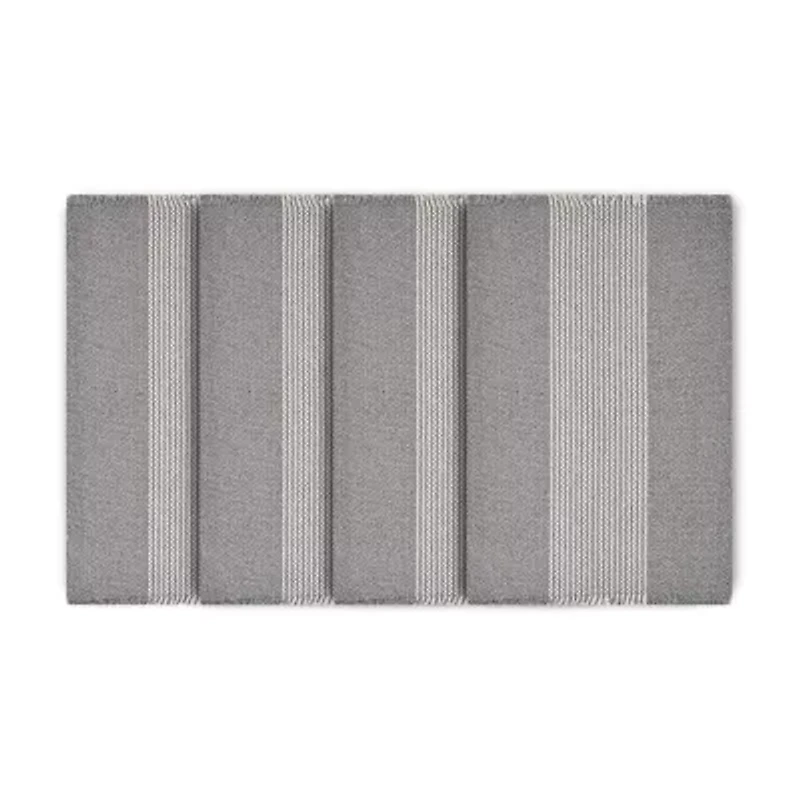 Lr Home Maria Striped 4 Pack Placemat