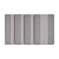 Lr Home Maria Striped 4 Pack Placemat