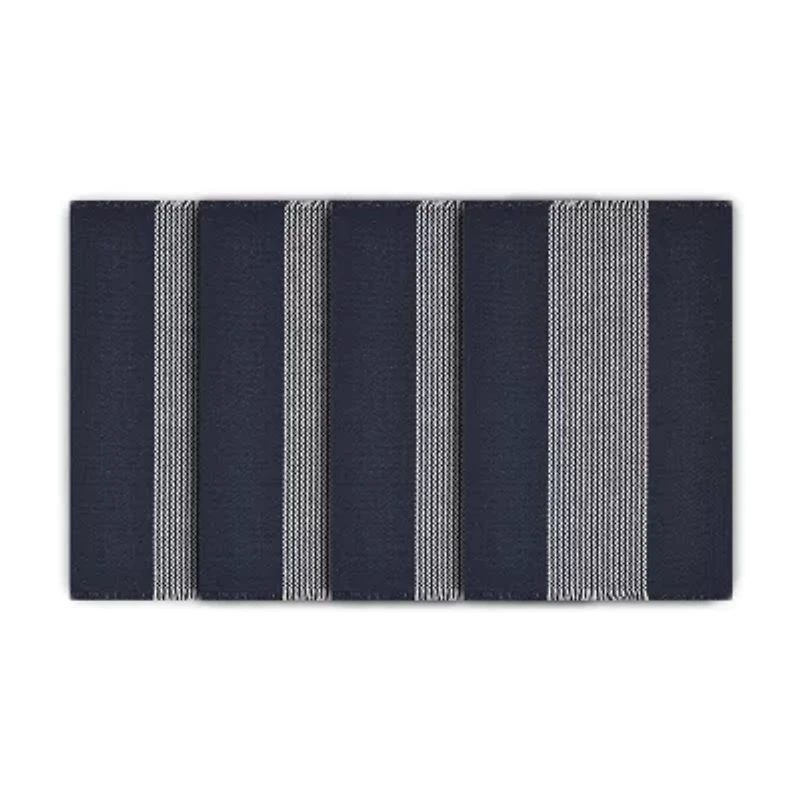Lr Home Maria Striped 4 Pack Placemat