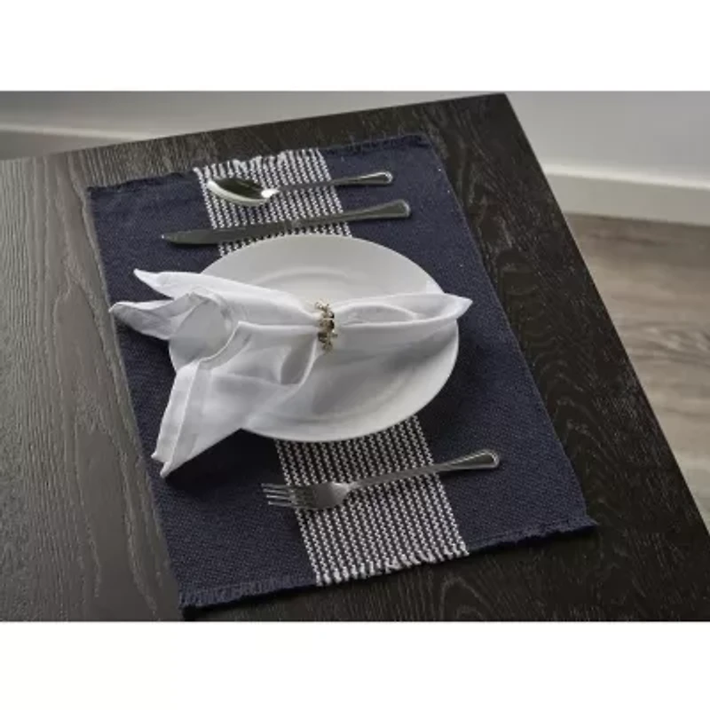Lr Home Maria Striped 4 Pack Placemat