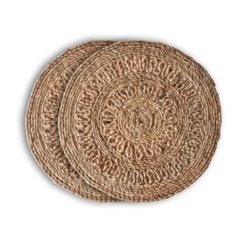 Lr Home Ella Striped 2 Pack Placemat