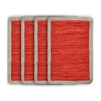 LR Home Iris Border 4 Pack Placemat