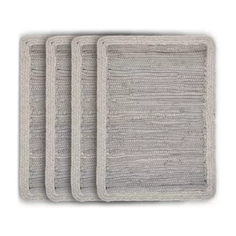 Lr Home Josie Woven 4 Pack Placemat