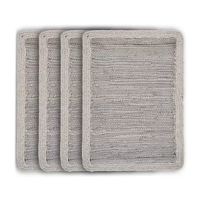 Lr Home Josie Woven 4 Pack Placemat