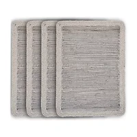 Lr Home Josie Woven 4 Pack Placemat