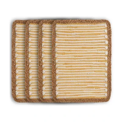 Lr Home Anna Bohemian 4 Pack Placemat