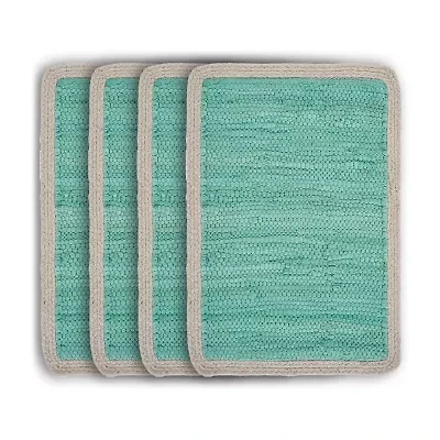 Lr Home Daisy Woven Table Runner