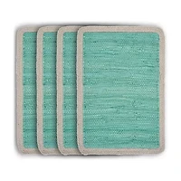 Lr Home Daisy Woven Table Runner