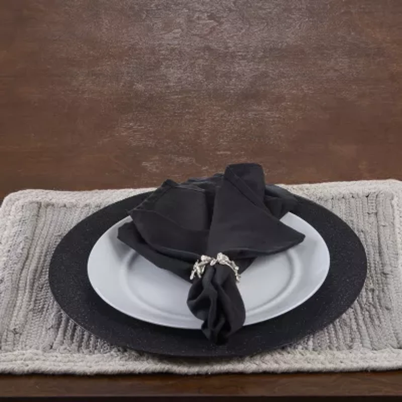 Lr Home Daisy Woven Table Runner
