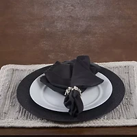 Lr Home Daisy Woven Table Runner