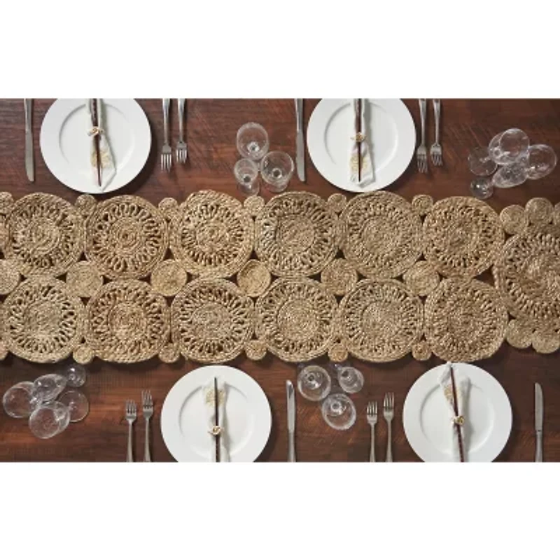 Lr Home Ivy Circle Table Runner