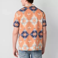 Frye and Co. Mens Short Sleeve Regular Fit Button-Down Shirt