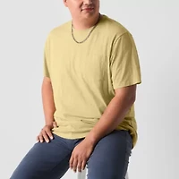 mutual weave Mens Crew Neck Short Sleeve Big and Tall T-Shirt