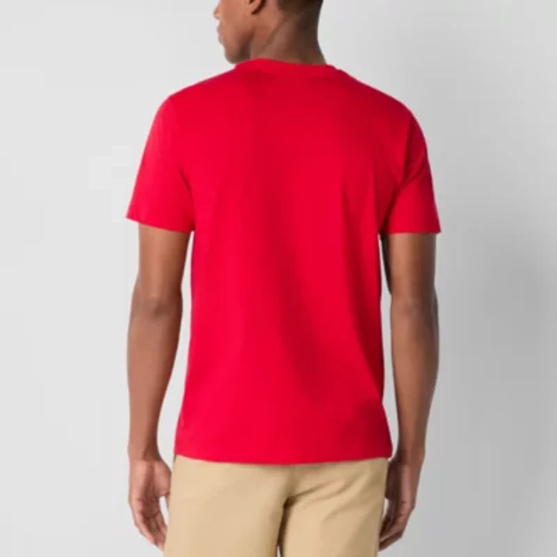 U.S. Polo Assn. Mens Crew Neck Short Sleeve Classic Fit Graphic T-Shirt