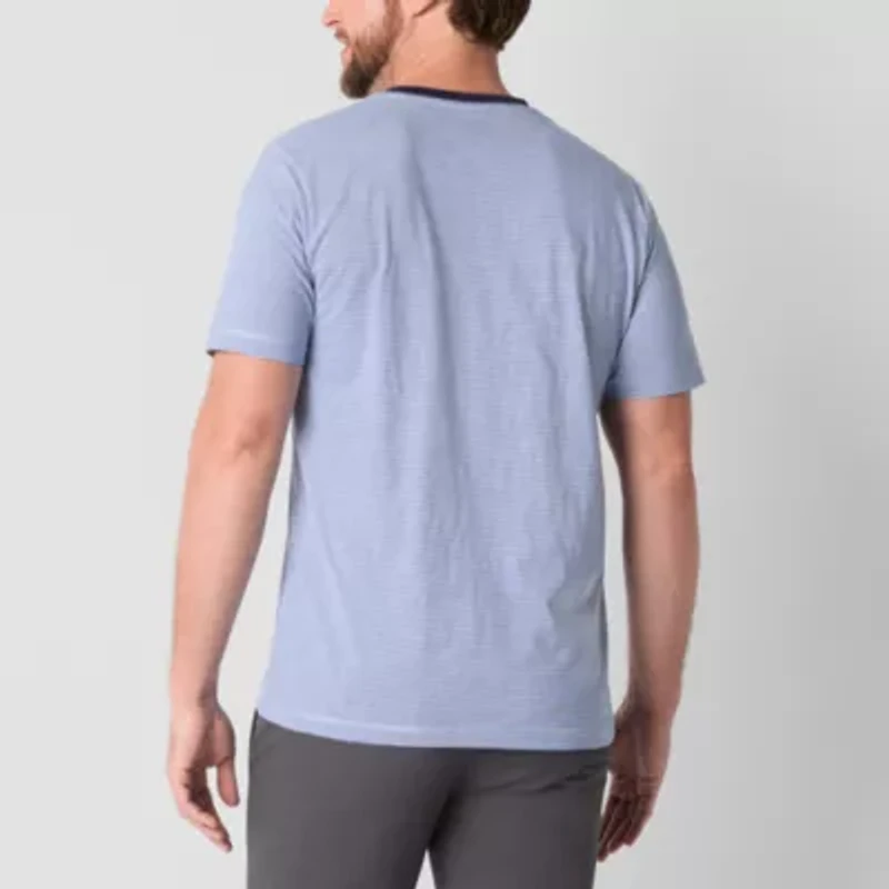 U.S. Polo Assn. Stretch Mens Crew Neck Short Sleeve T-Shirt