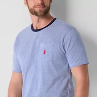 U.S. Polo Assn. Stretch Mens Crew Neck Short Sleeve T-Shirt