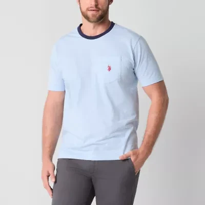 U.S. Polo Assn. Stretch Mens Crew Neck Short Sleeve T-Shirt