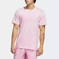 adidas Mens Crew Neck Short Sleeve Active T-Shirt