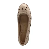 Mootsies Tootsies Womens Round Closed Toe Ballet Flats