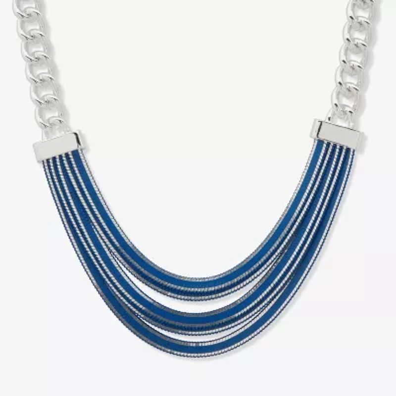 Worthington Womens 16 Inch Collar Necklace